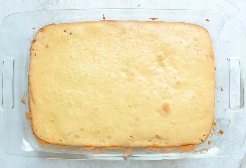 Baked Cake without glaze.