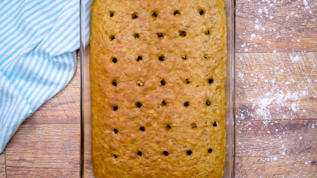 Holes in cake