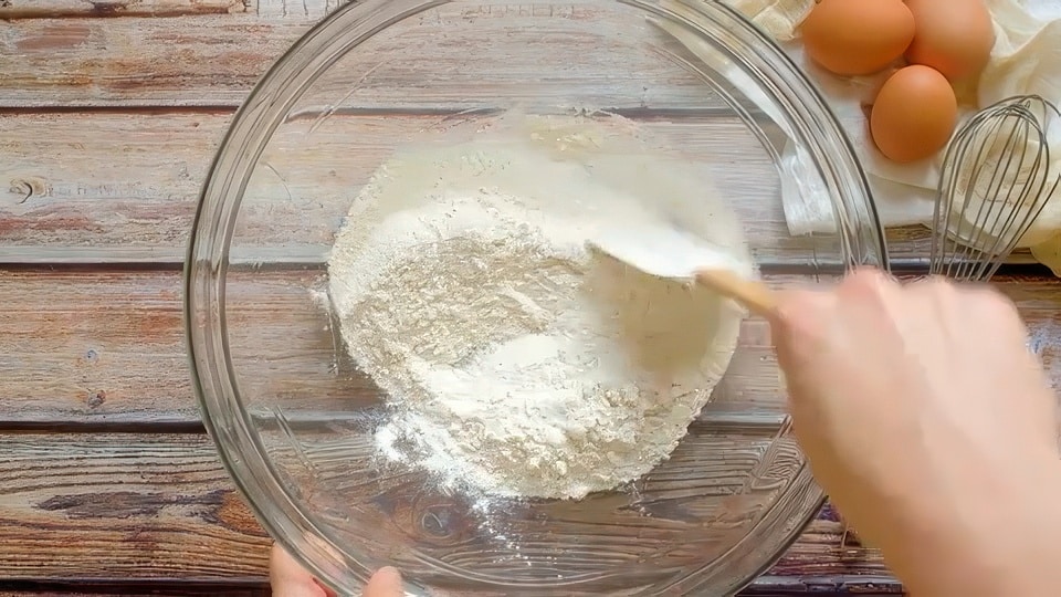 Dry ingredients.