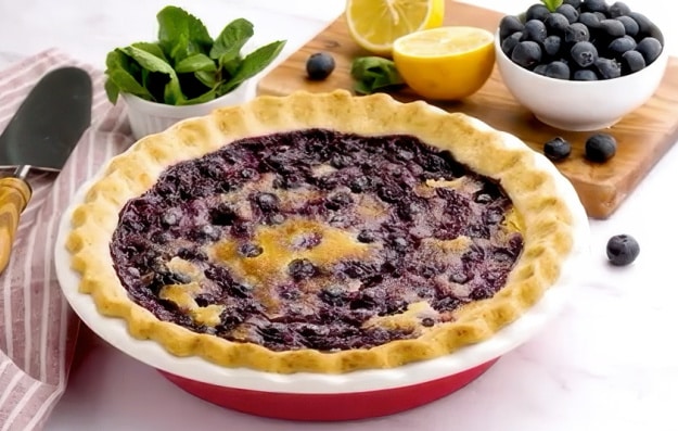 Finished pie.