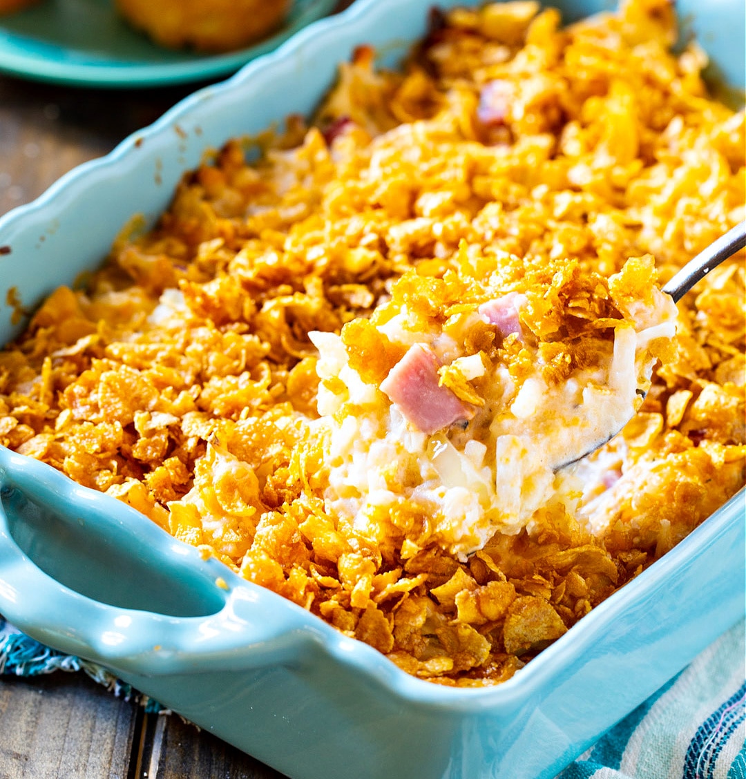 Funeral Potatoes with Ham