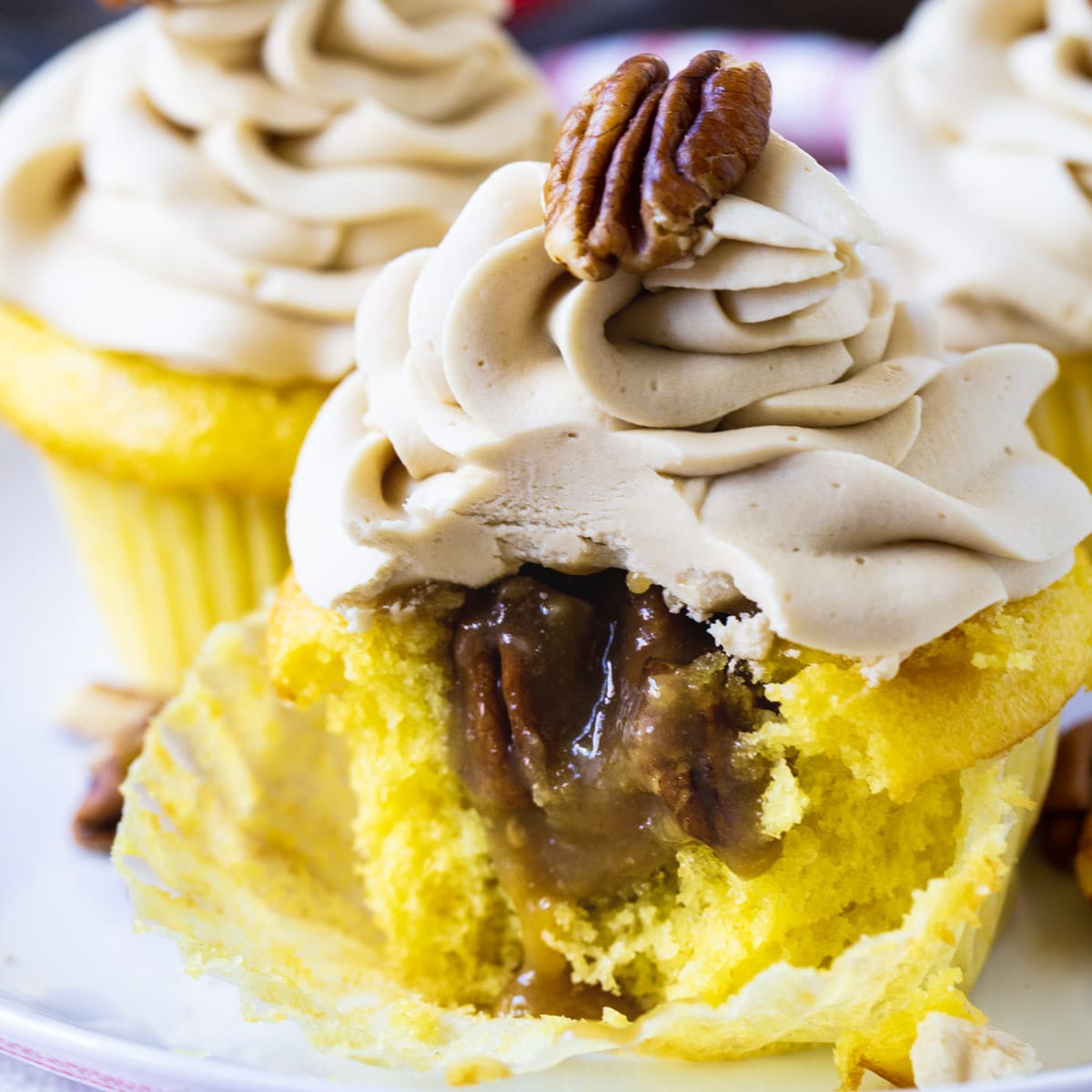 Pecan Pie Cupcakes