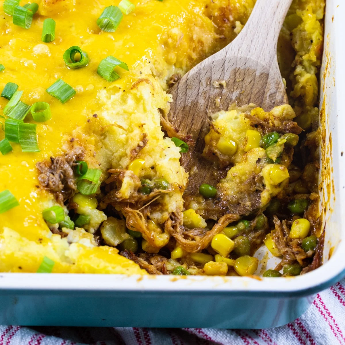 Pulled Pork Shepherd's Pie