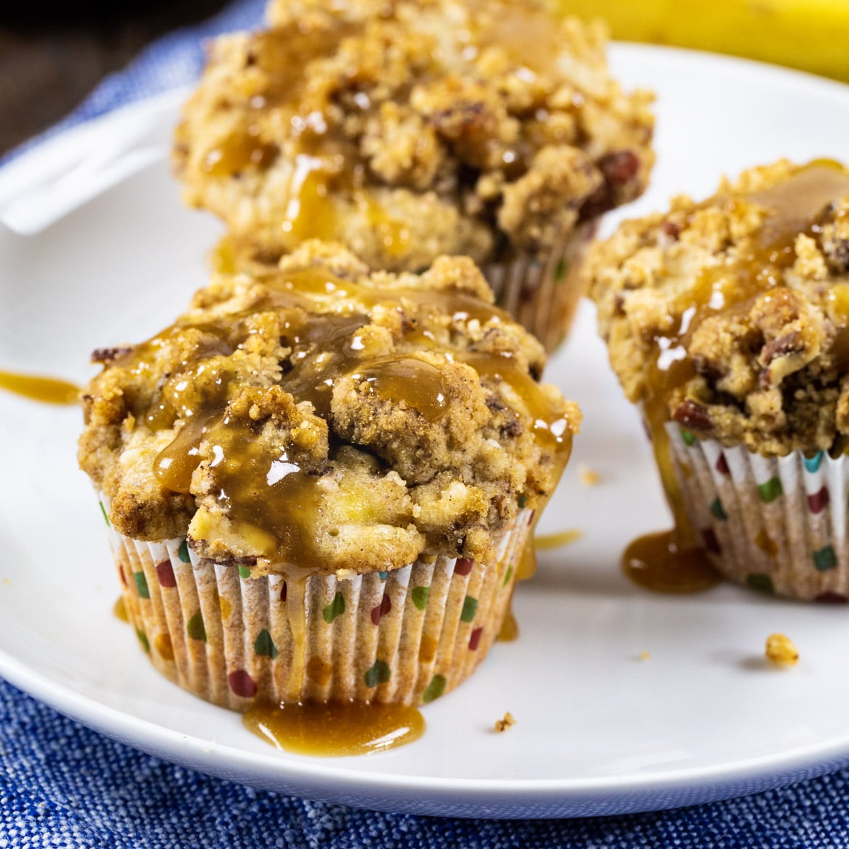 Bananas Foster Muffins