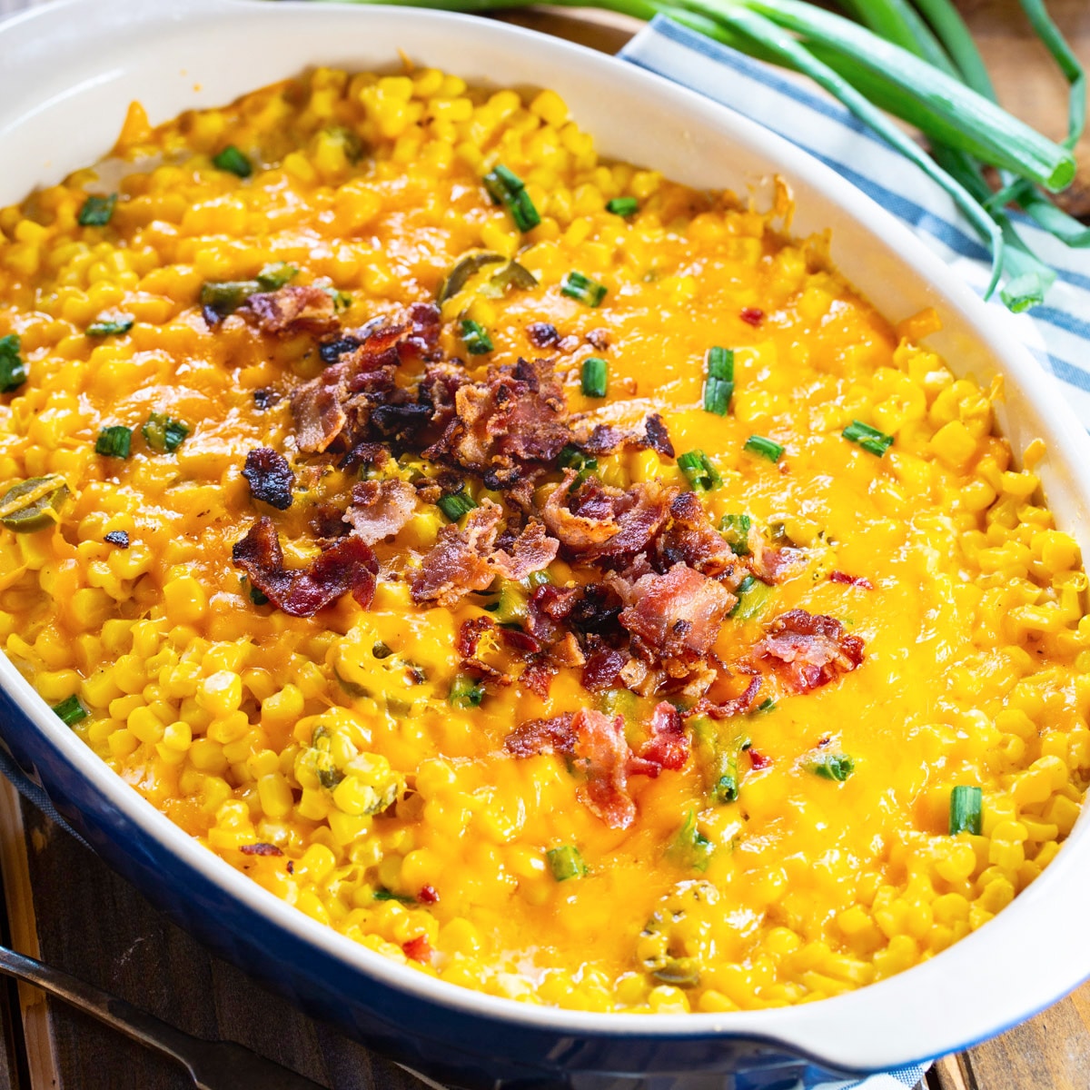 Cheddar Corn Casserole