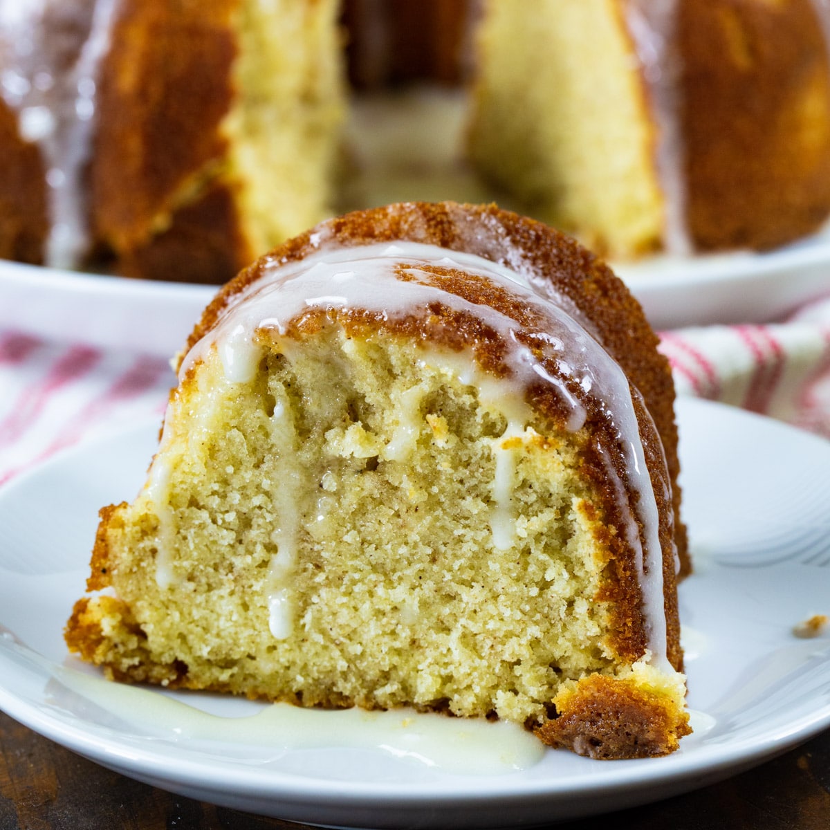 Eggnog Pound Cake