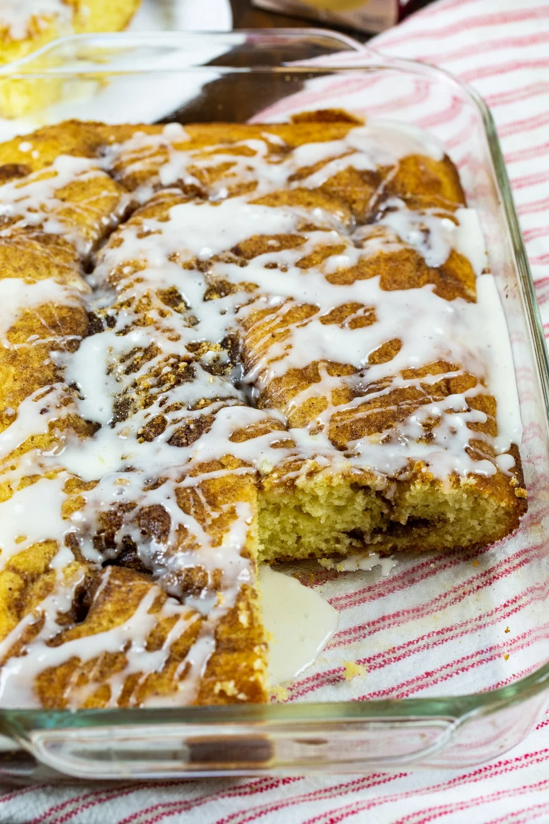 Coffee Cake in a 9x13-inch baking dish.