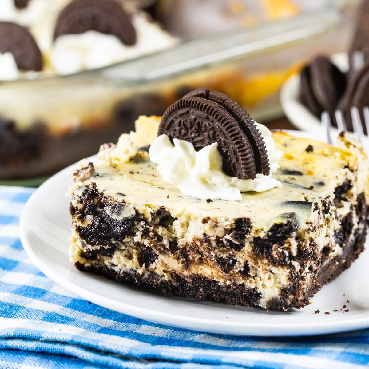 Oreo Cheesecake Bars