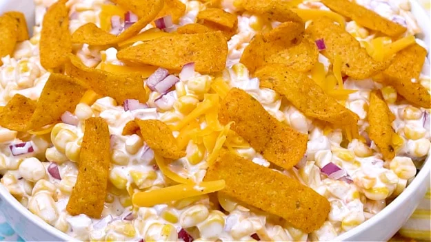 Fritos on top.