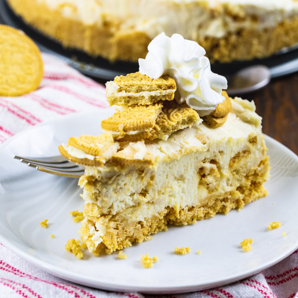 No-Bake Golden Oreo Cheesecake
