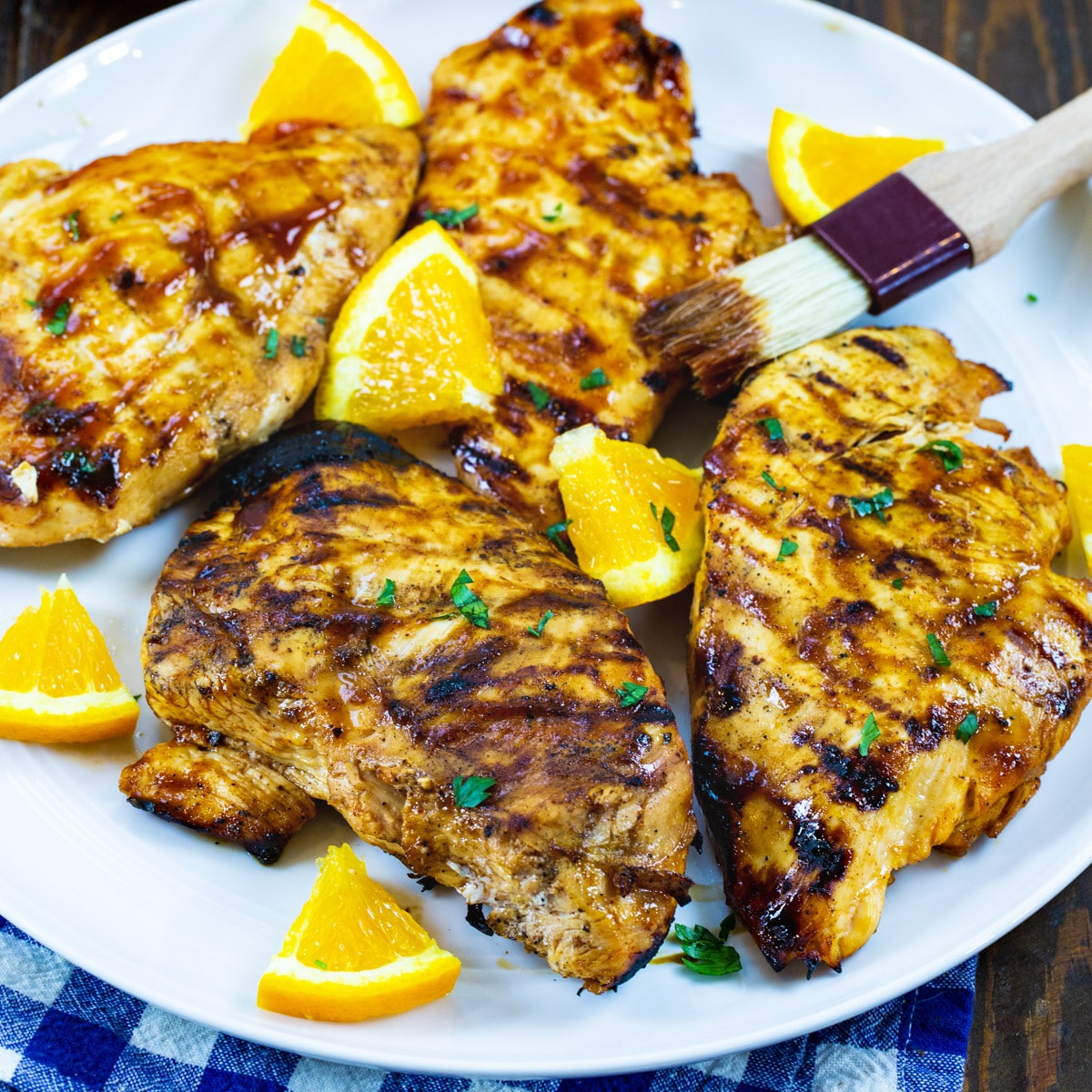 Grilled Chipotle Orange Chicken