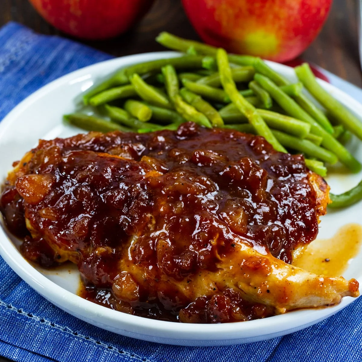 Applesauce BBQ Chicken