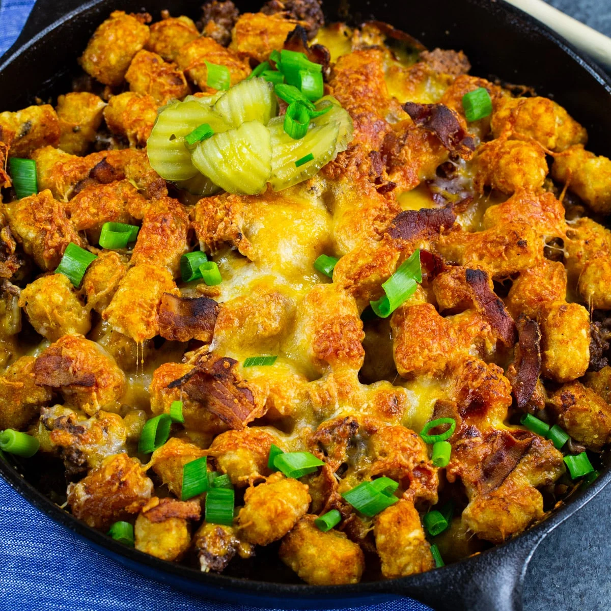 Cheeseburger Tater Tot Casserole