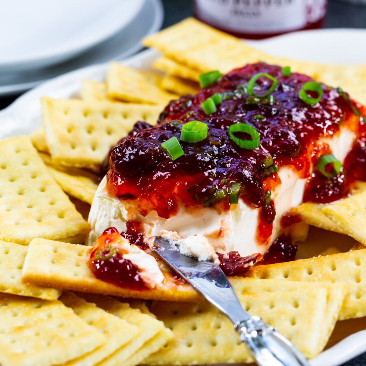 Cranberry Pepper Jelly Spread