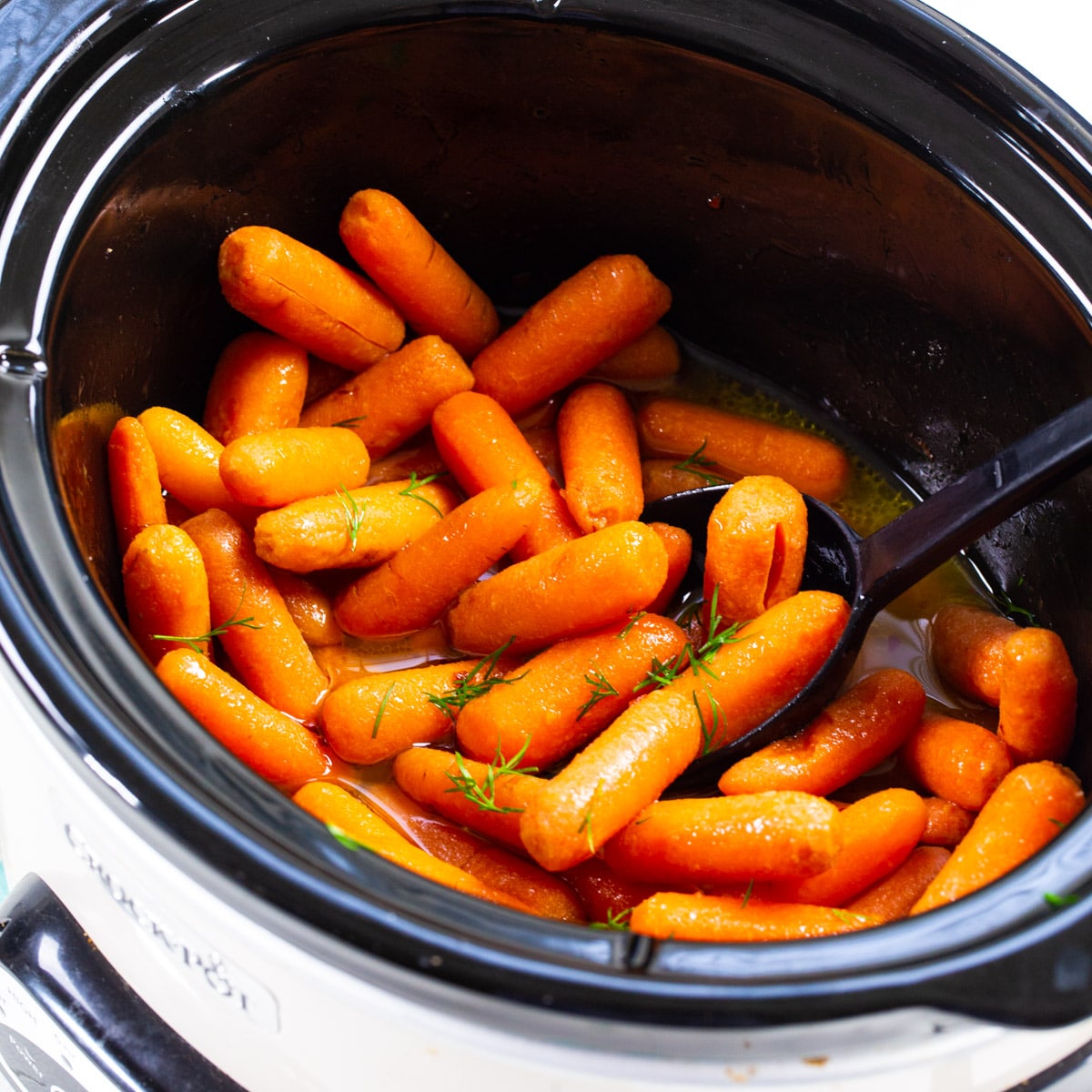 Slow Cooker Baby Carrots