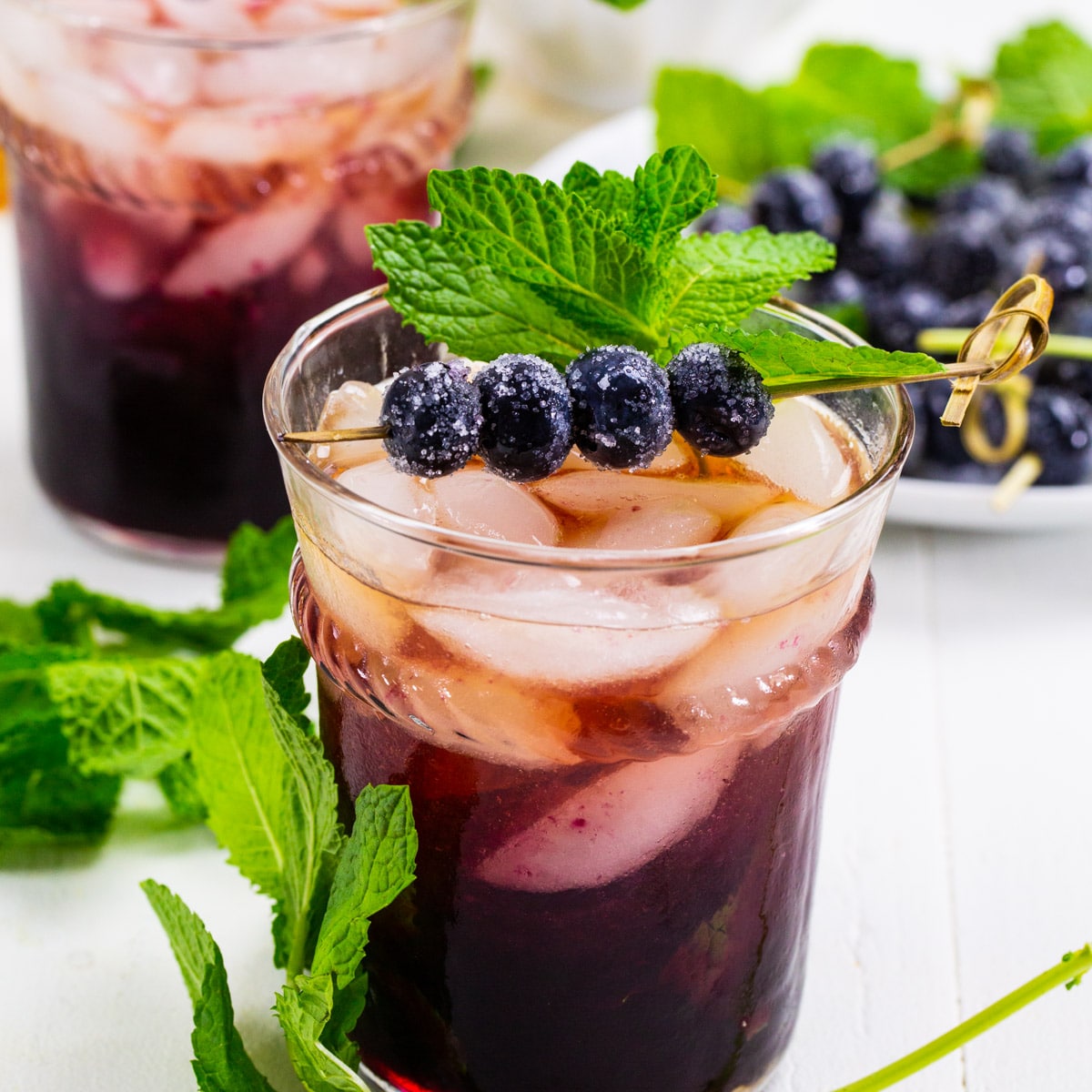 Blueberry Mint Julep
