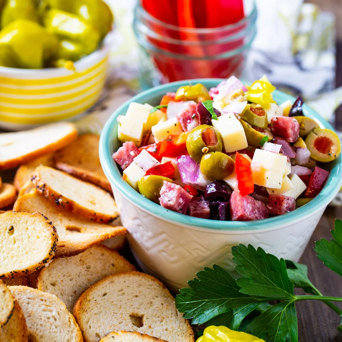 Muffaletta Dip