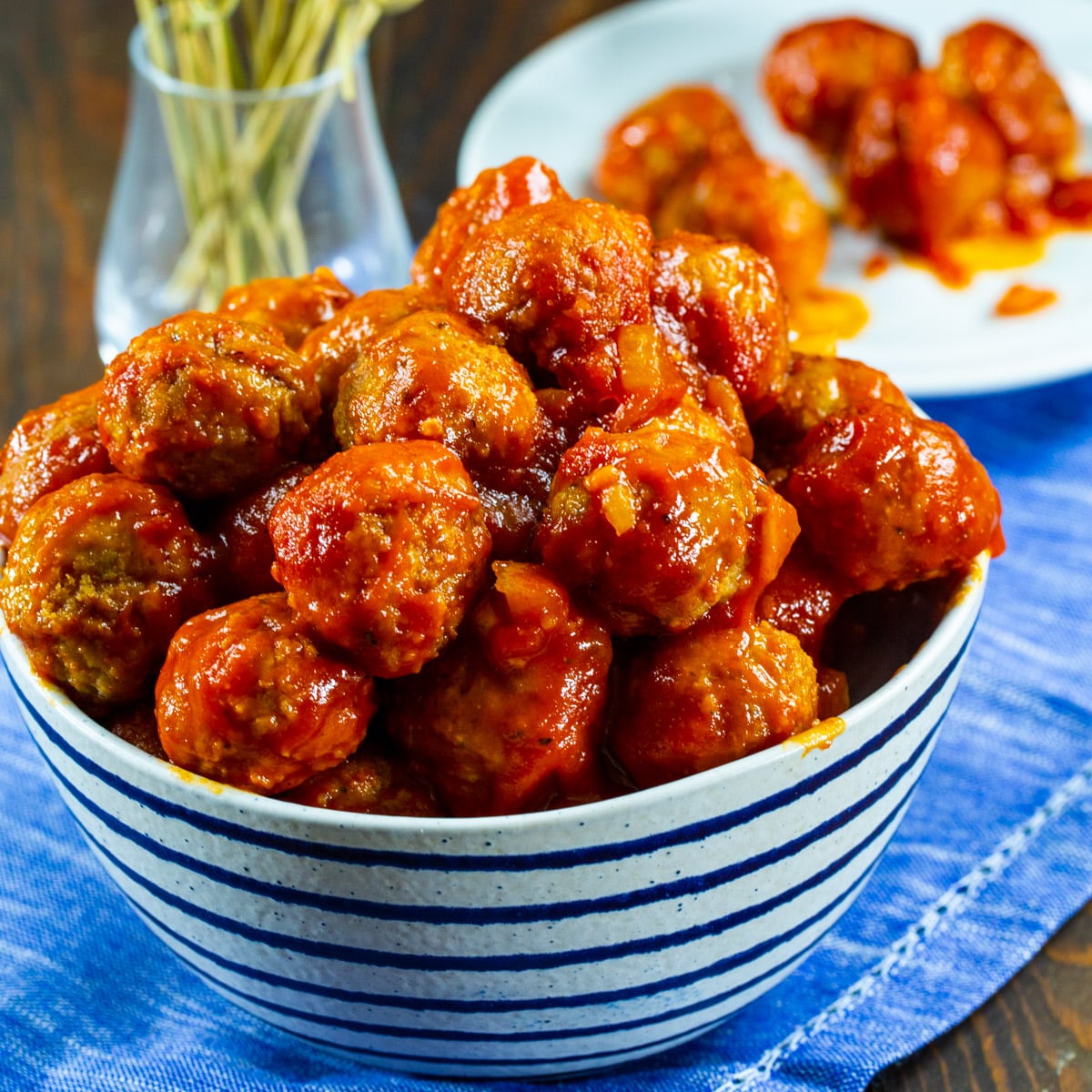 Slow Cooker BBQ Meatballs