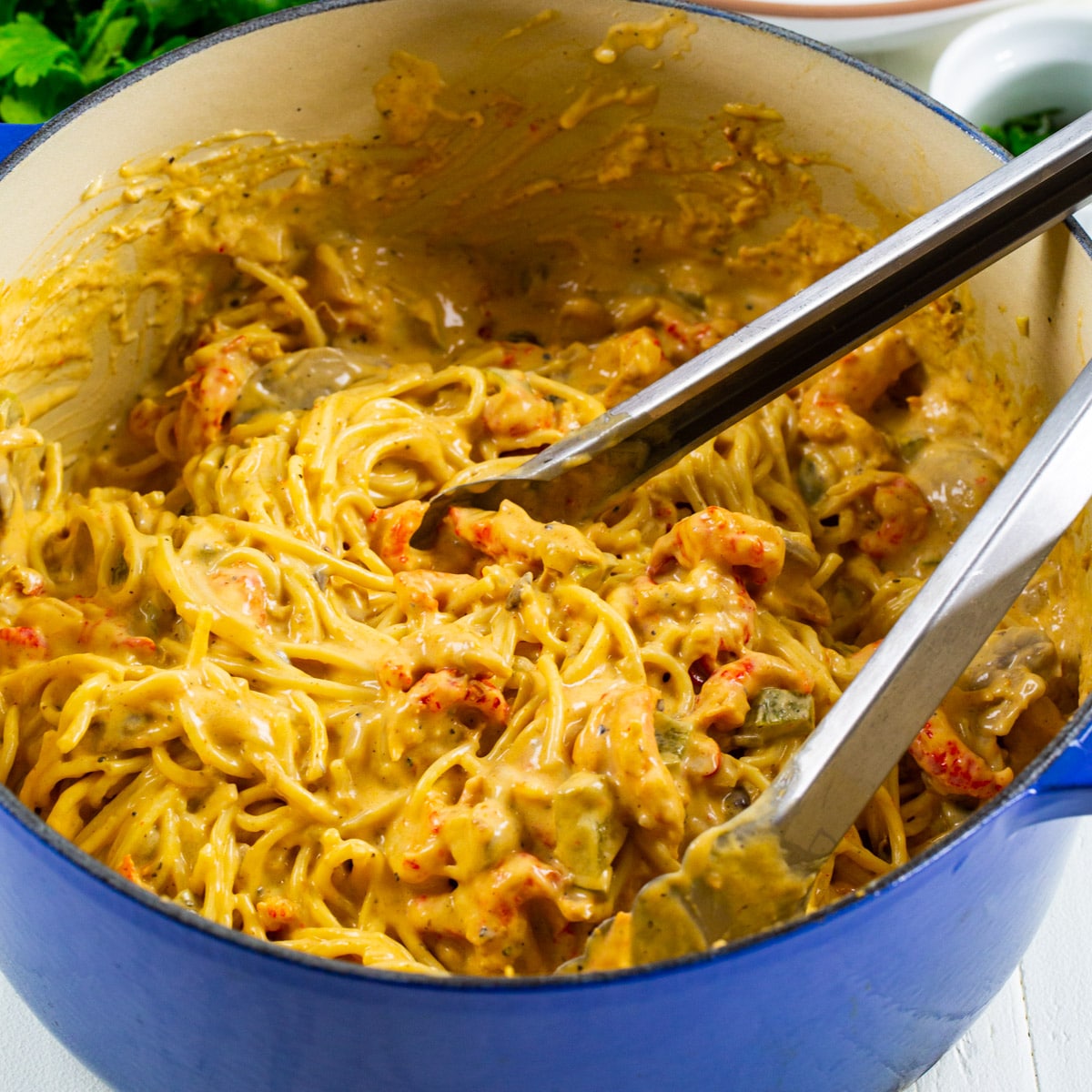 Crawfish Tetrazzini