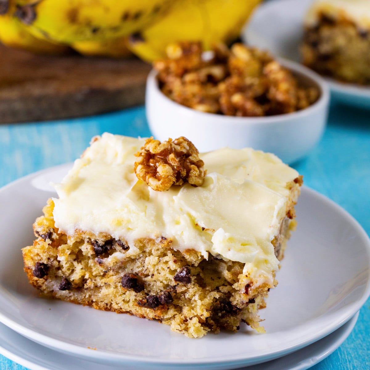 Banana Cake with Cream Cheese Frosting