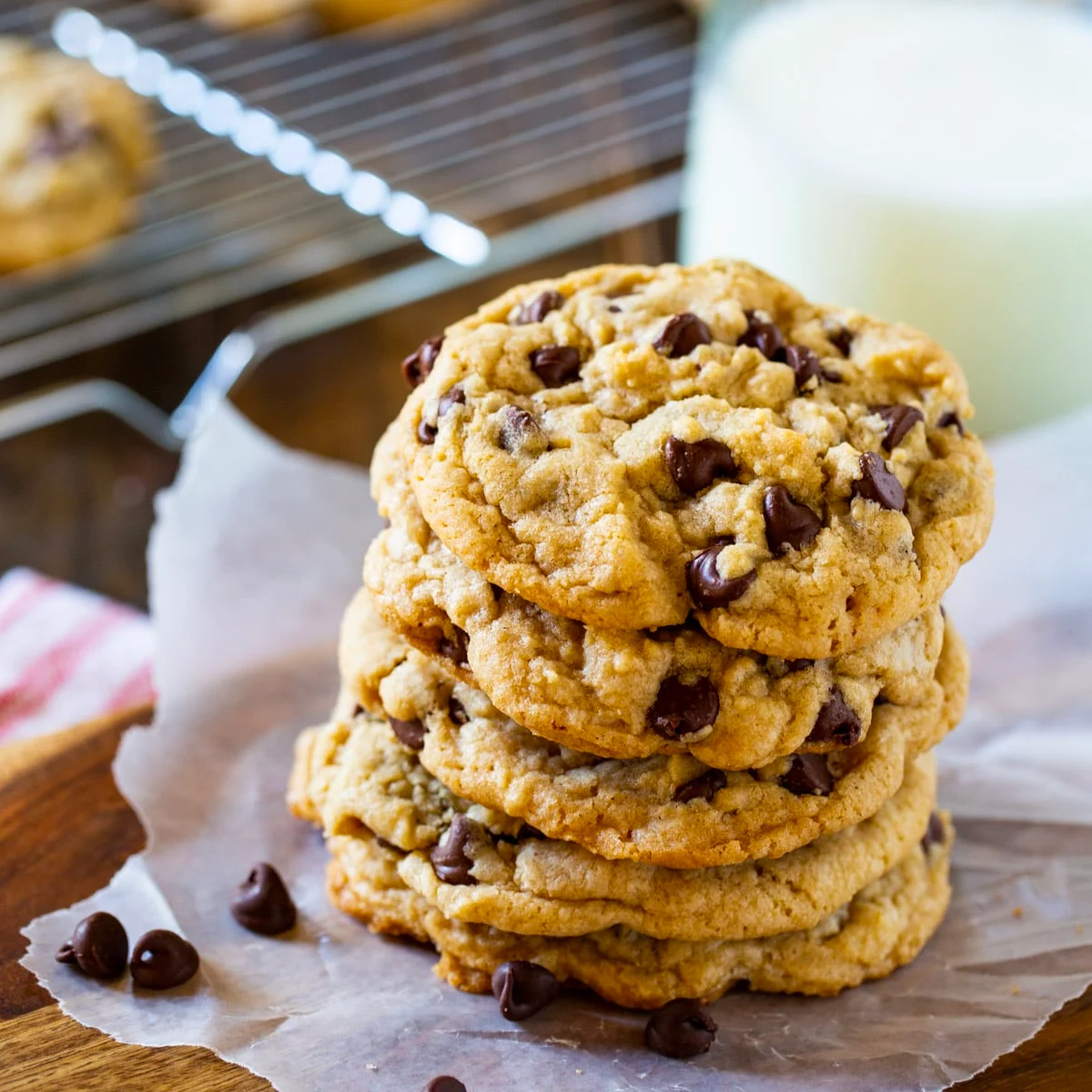 Chewy Chocolate Chip Cookies