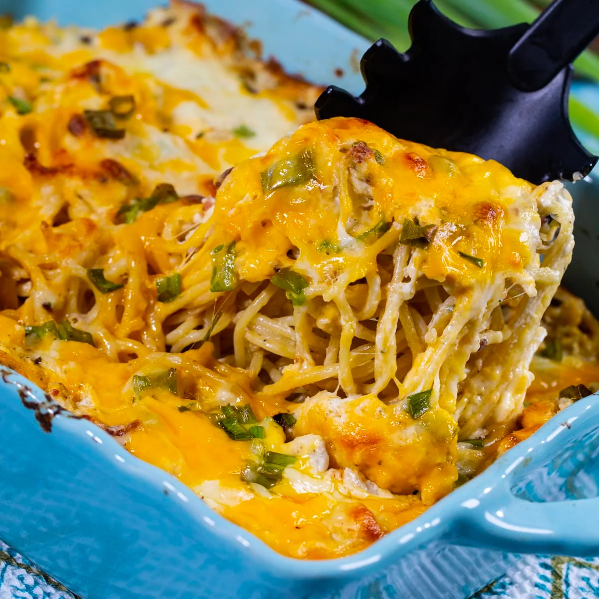 Crack Chicken Spaghetti
