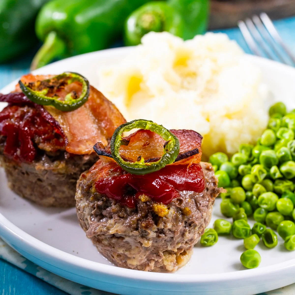 Jalapeno Popper Meatloaf Muffins