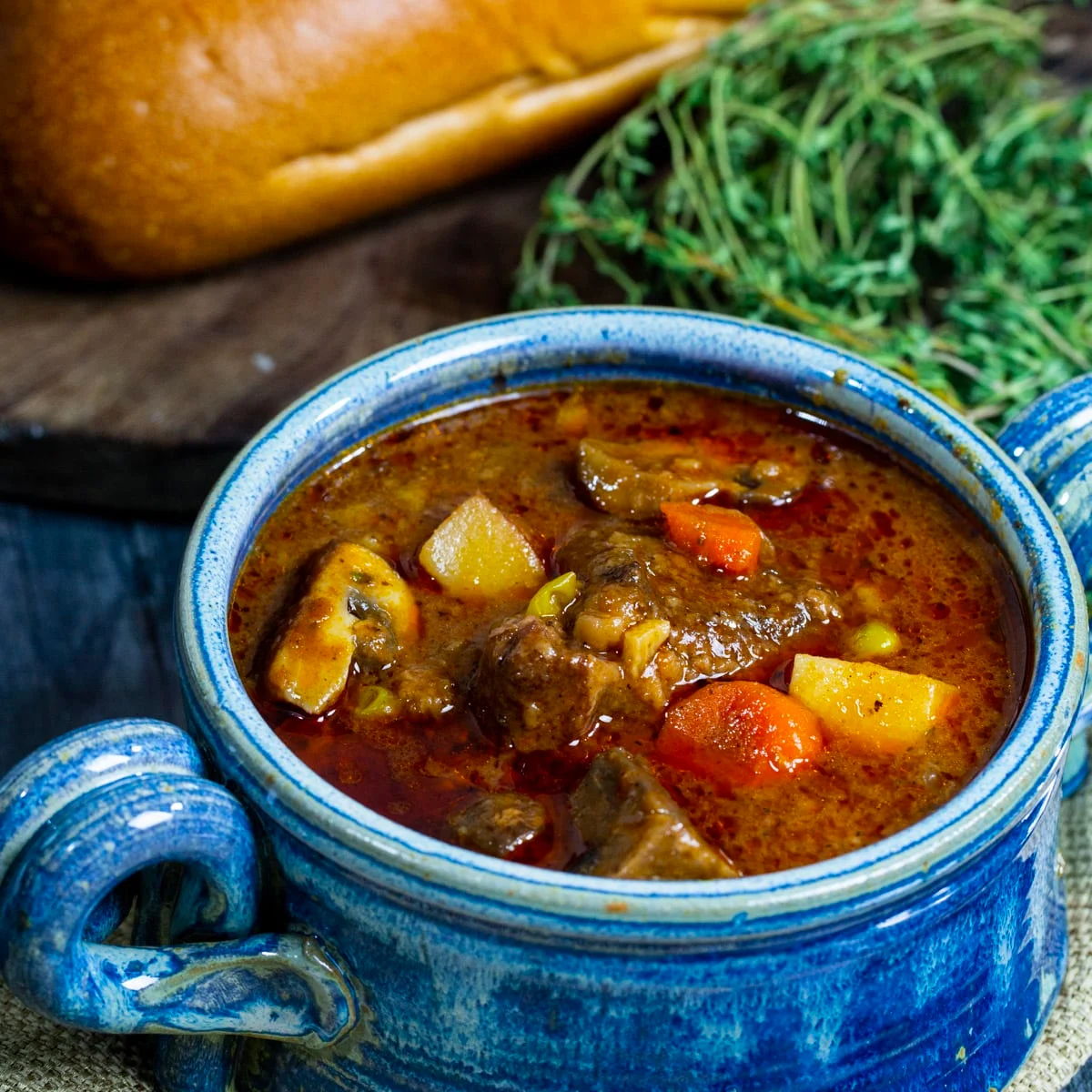 Bourbon Beef Stew