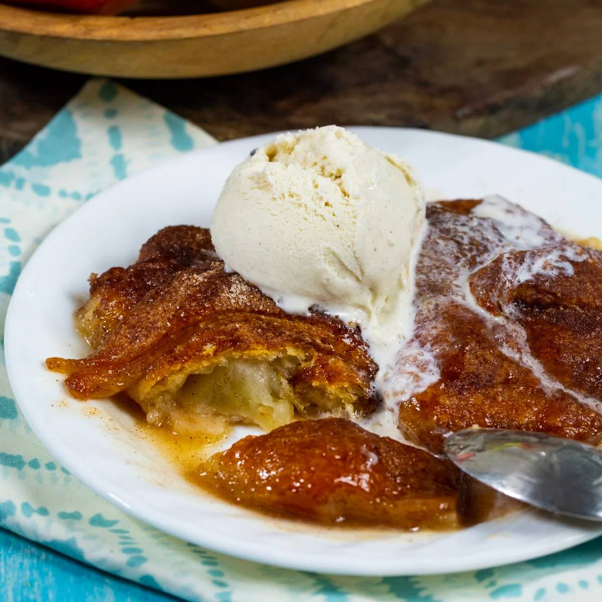 Fireball Apple Dumplings