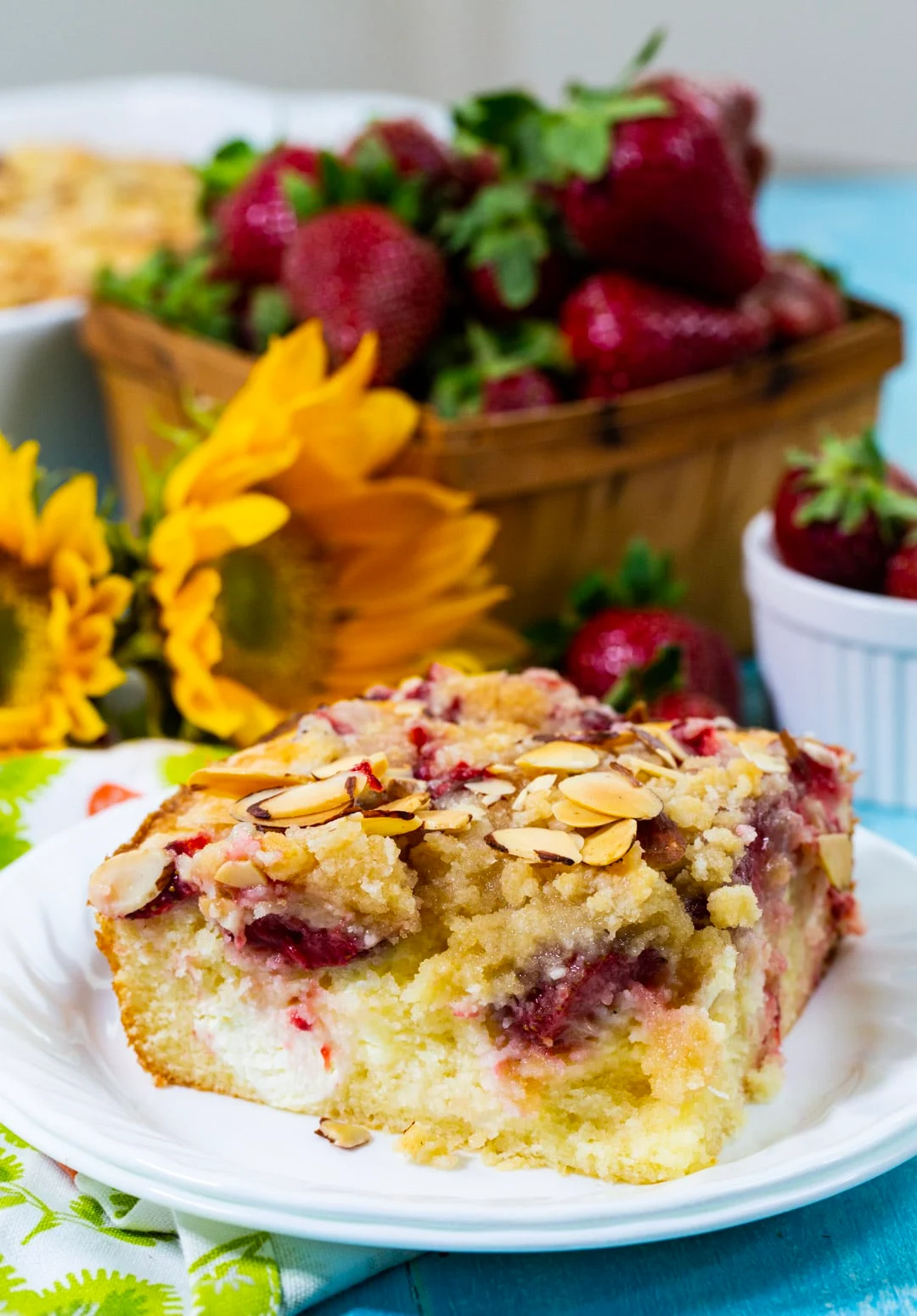 Coffee Cake on a plate.