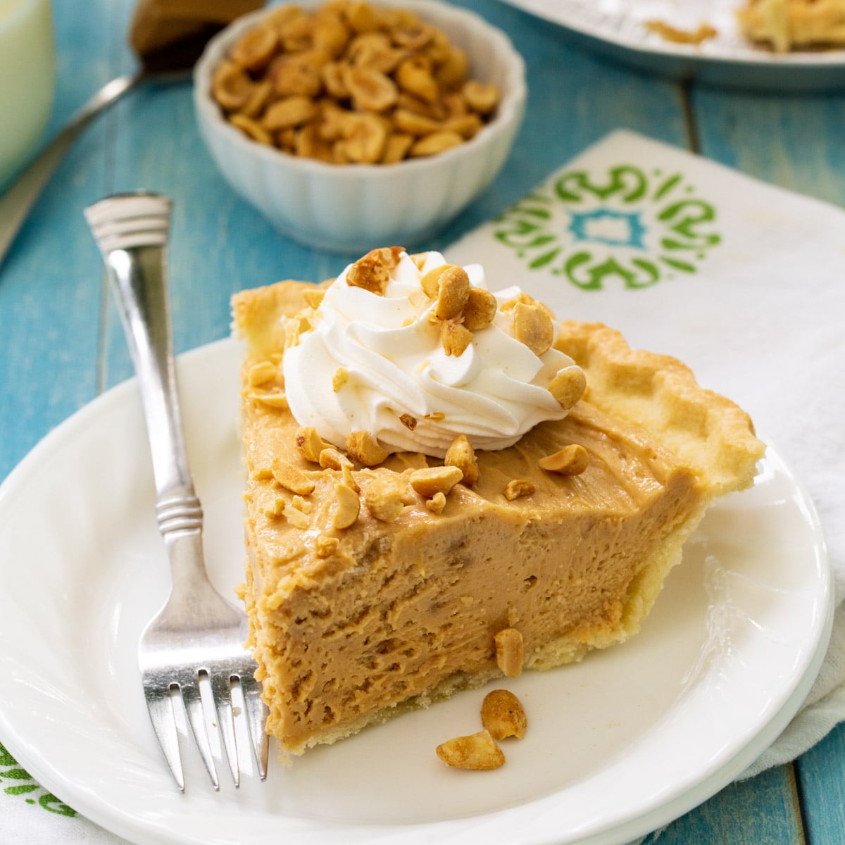 Old-Fashioned Peanut Butter Pie