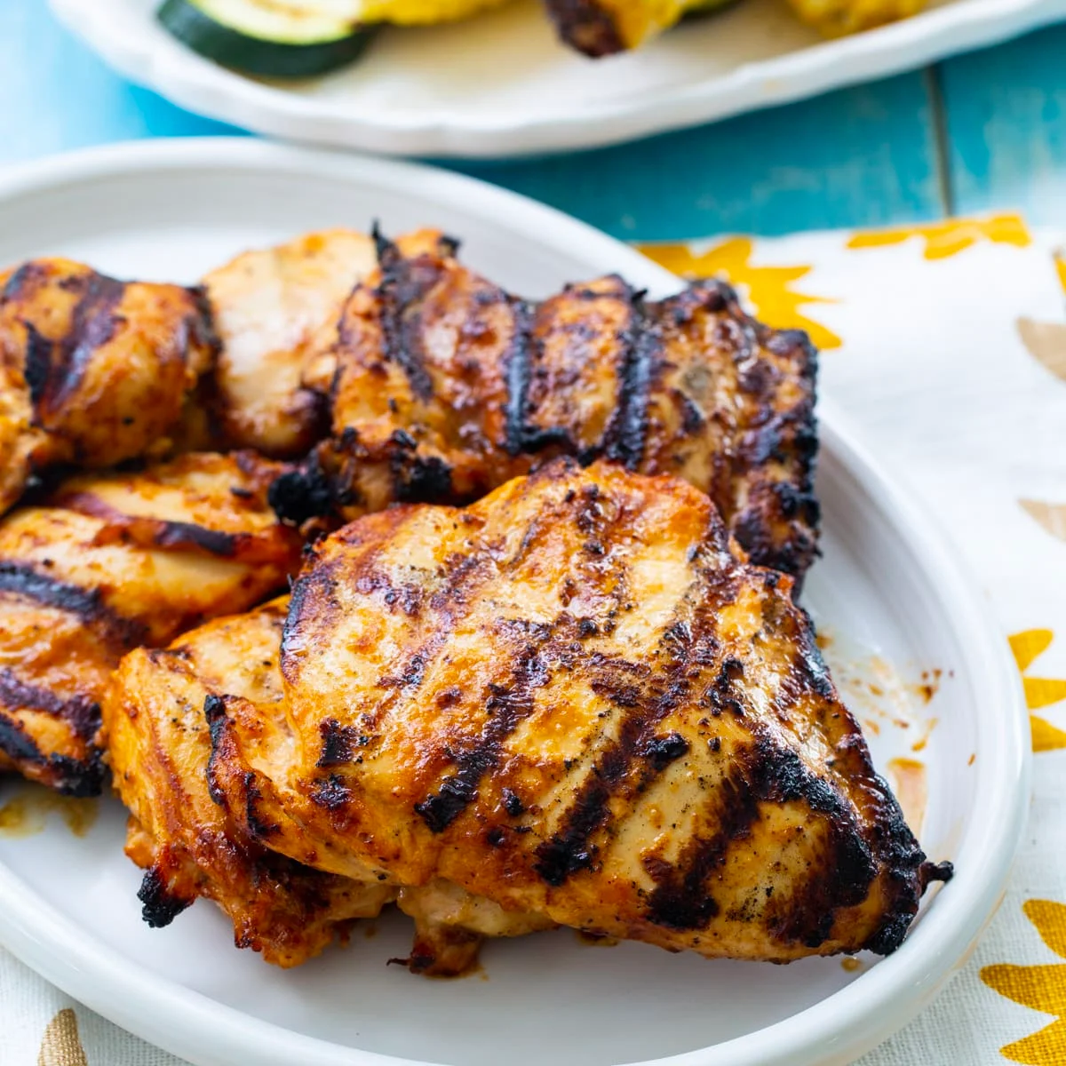 BBQ Mayo Marinated Grilled Chicken