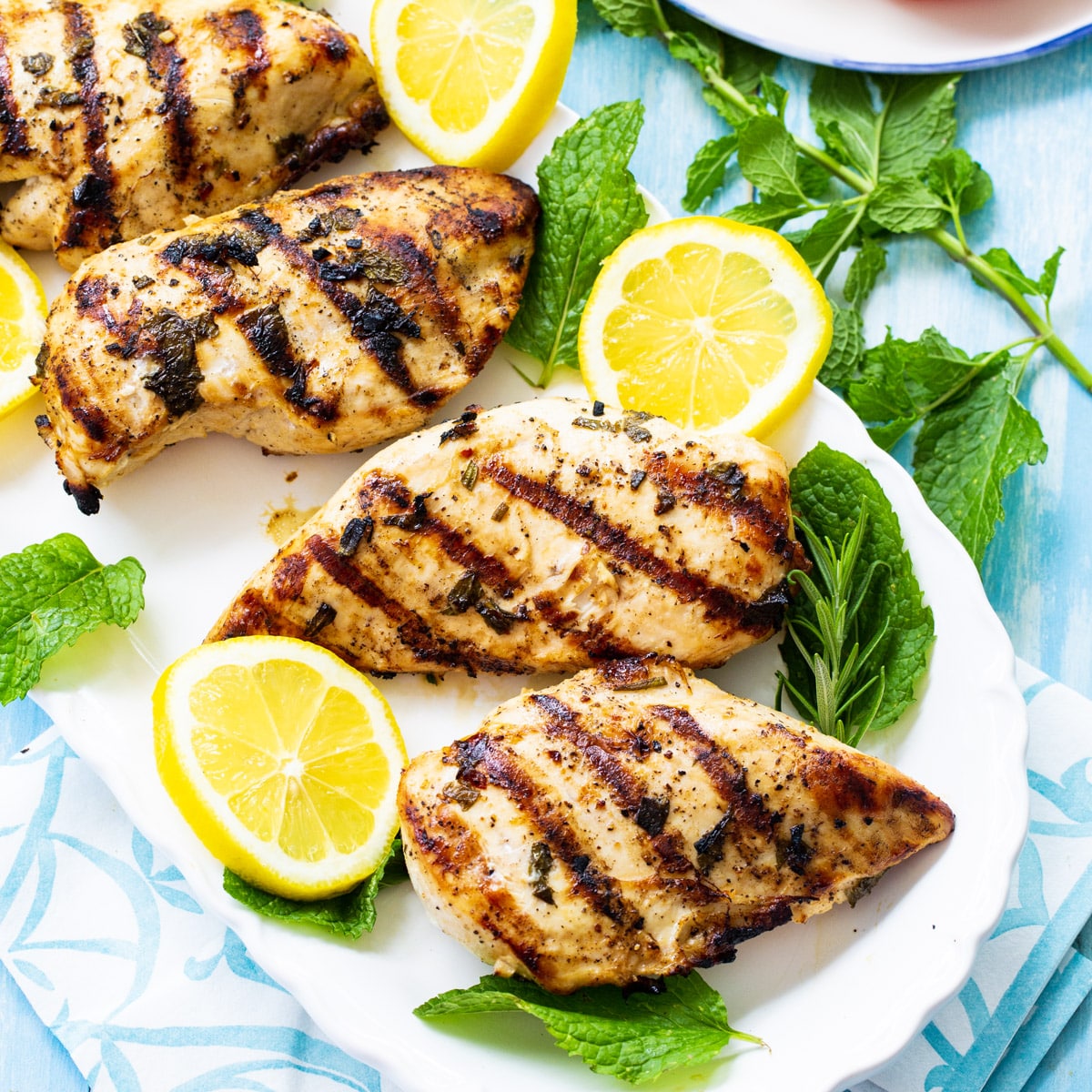 Greek Lemon Mint Marinade