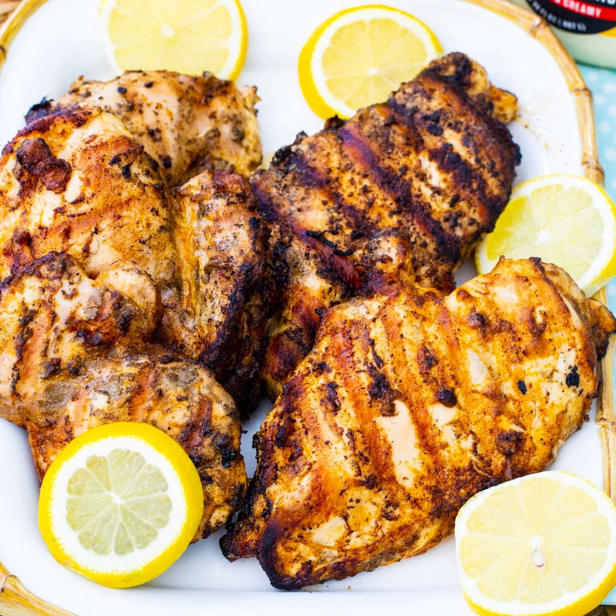 Mayo Marinated Grilled Chicken