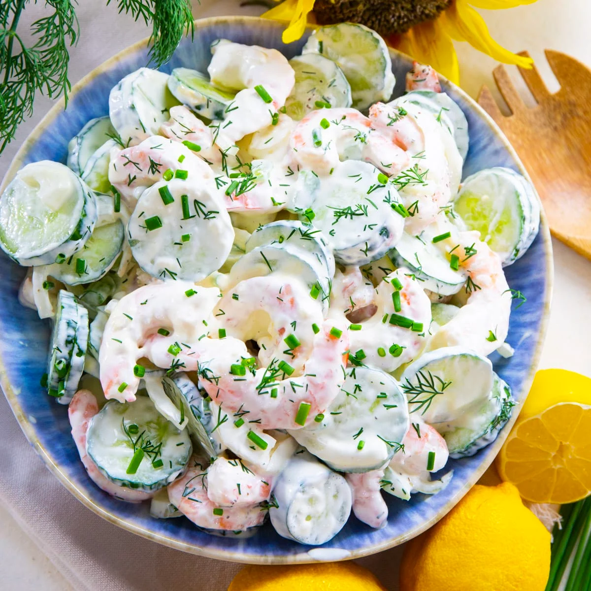Shrimp Cucumber Salad