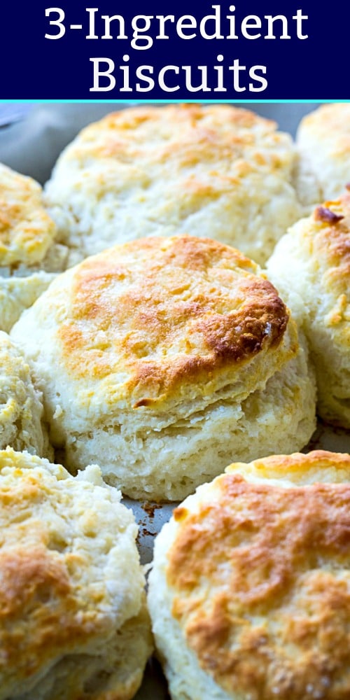 3-Ingredient Biscuits #southern #breakfast