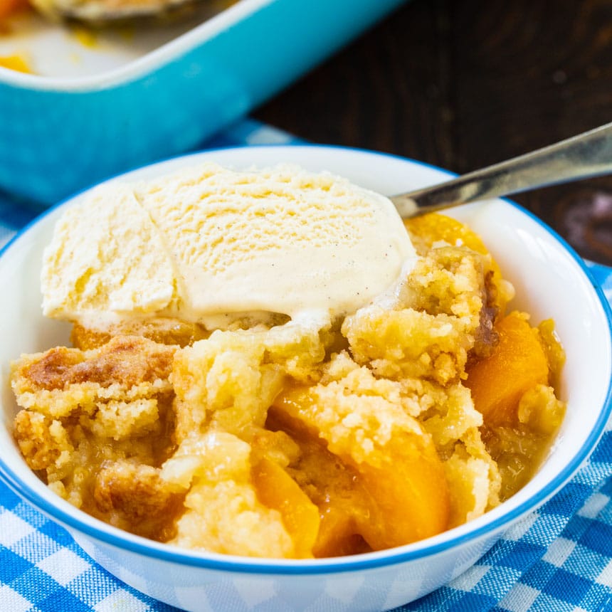 Anytime Peach Cobbler