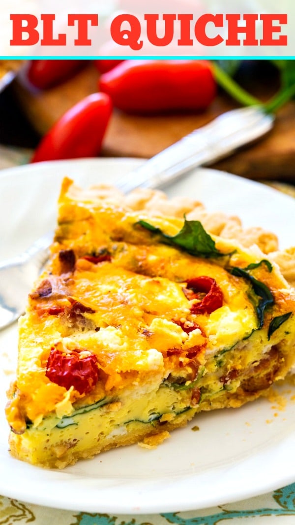 BLT Quiche