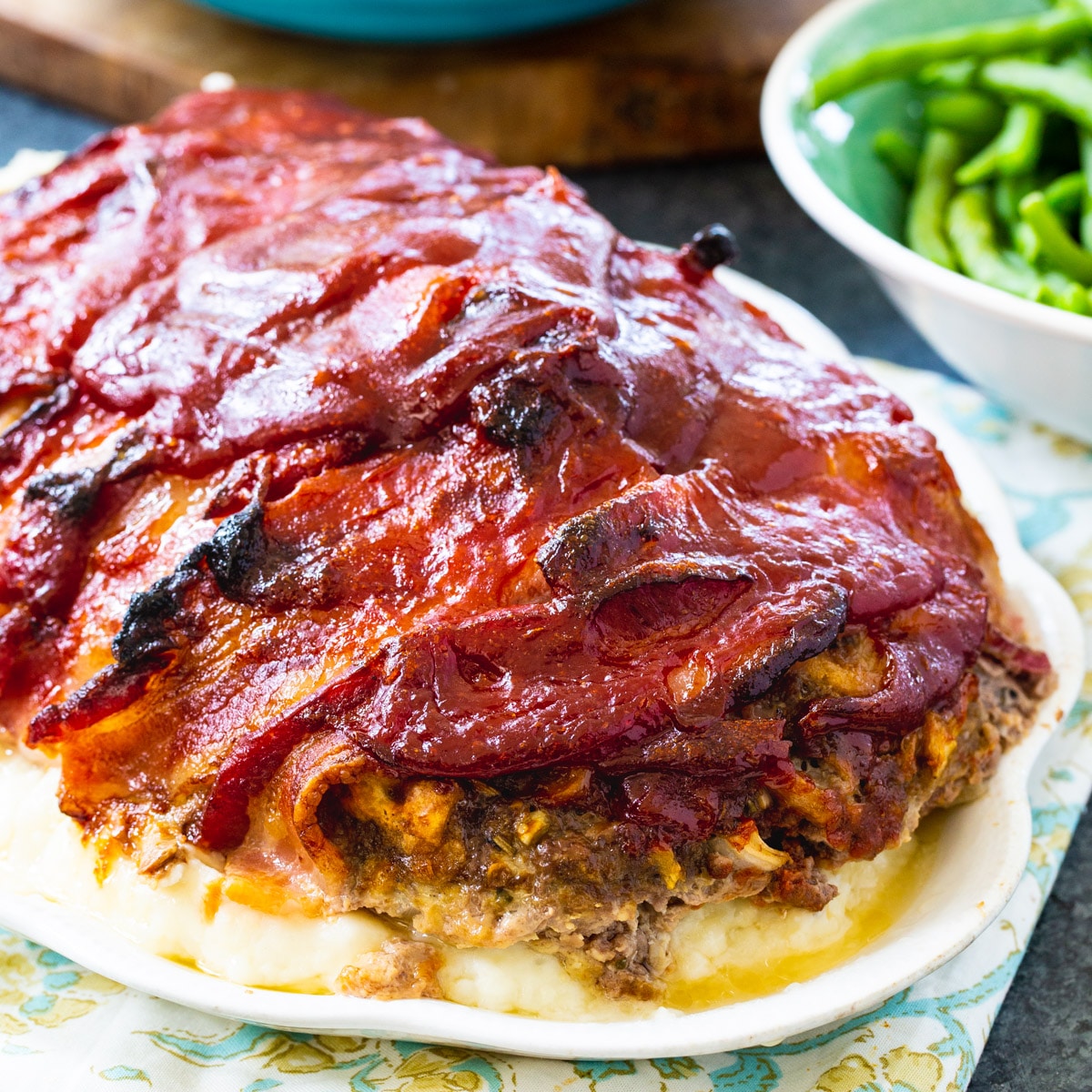 Bacon Wrapped Meatloaf