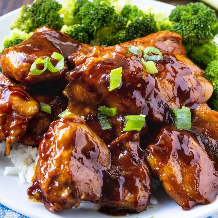 Baked Bourbon Teriyaki Chicken