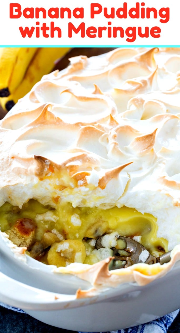 Banana Pudding with Meringue