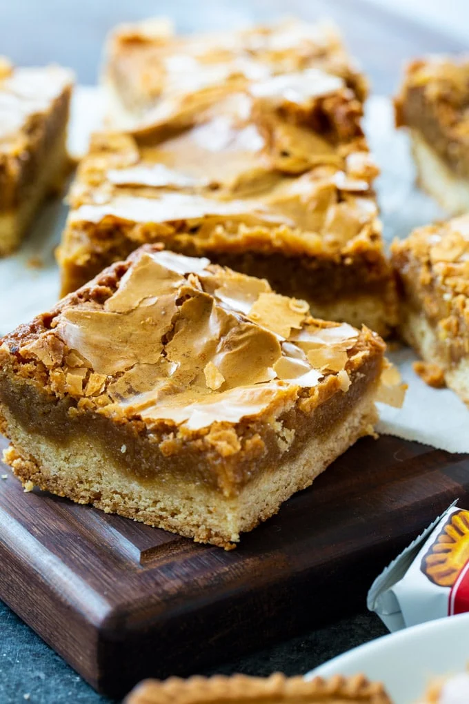 Biscoff Gooey Butter Bars