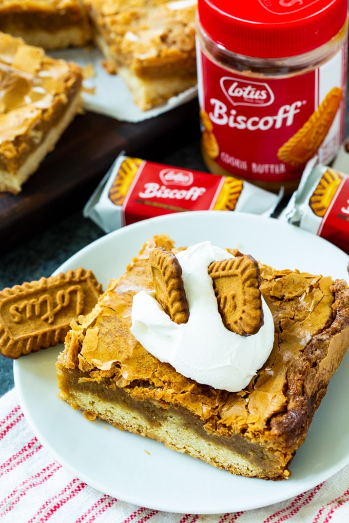 Biscoff Gooey Butter Bars