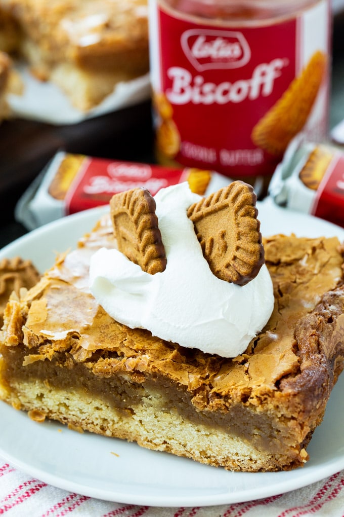 Biscoff Gooey Butter Bars