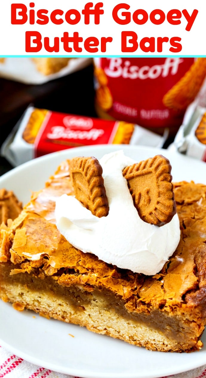 Biscoff Gooey Butter Bars