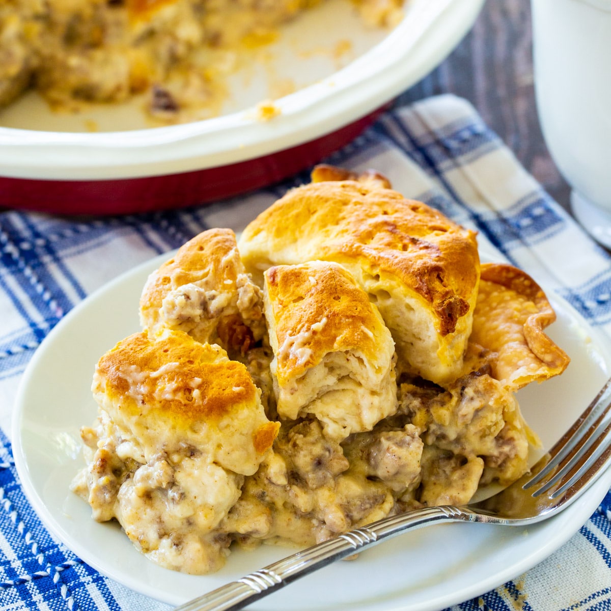 Biscuits and Gravy Pie