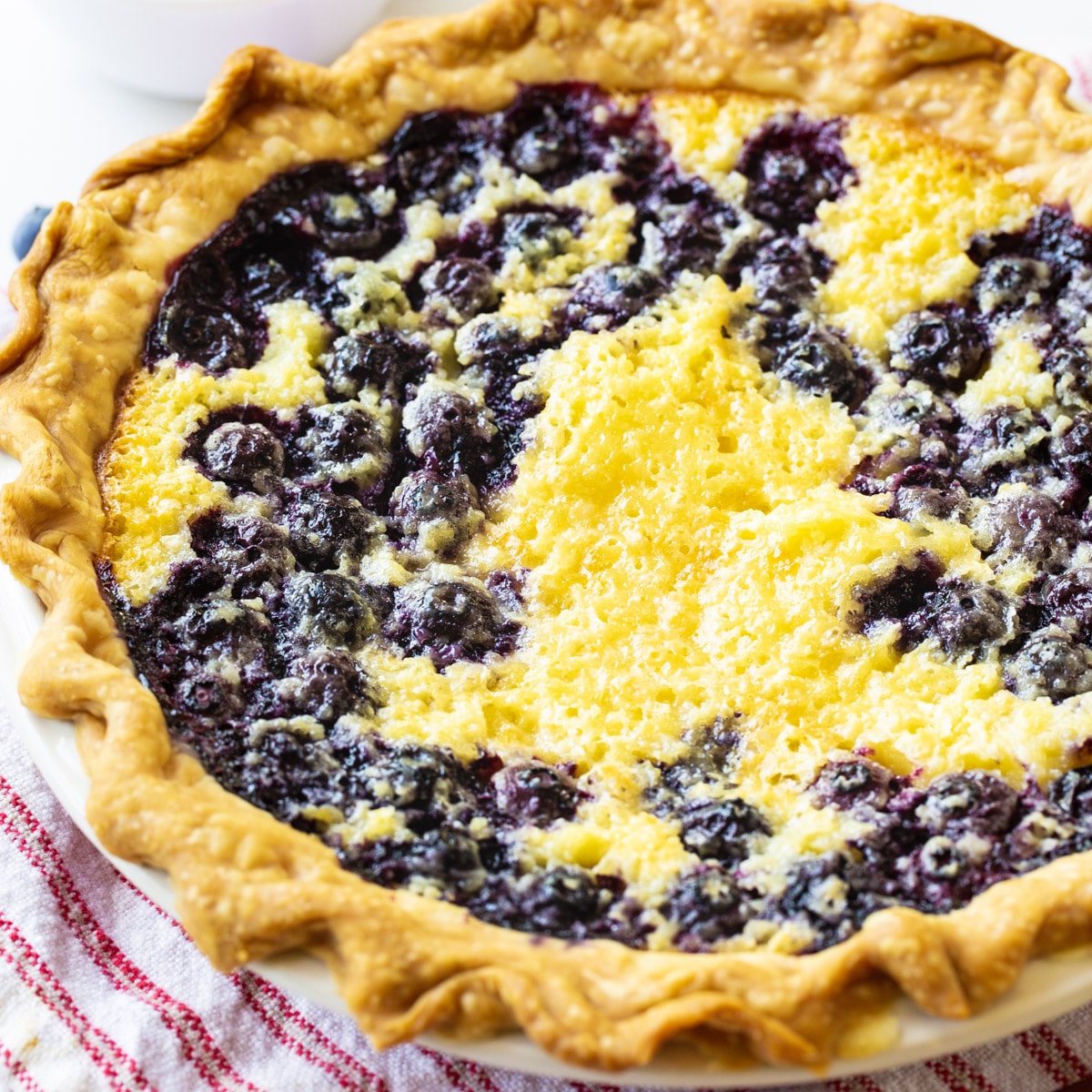 Blueberry Buttermilk Pie