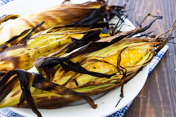 grilled corn