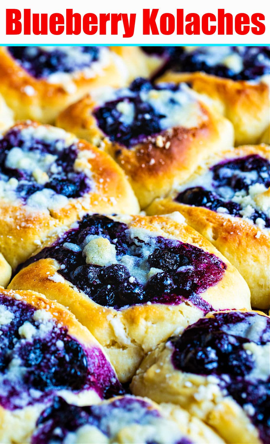 Blueberry Kolaches
