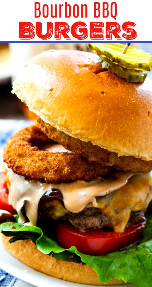 Bourbon BBQ Burgers
